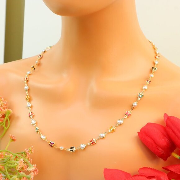 "New Beautiful Design Necklace Chain for Women/Girls, Gift, N564 - Picture 9 of 10